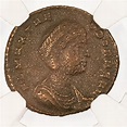 Roman Bronze of Flavia Maximiana Theodora, NGC (VF)