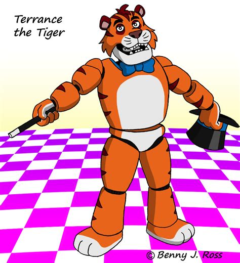 Terrance The Tiger By Retrouniverseart On Deviantart