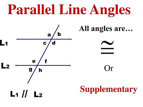 Ppt Parallel Line Angles Powerpoint Presentation Free Download Id