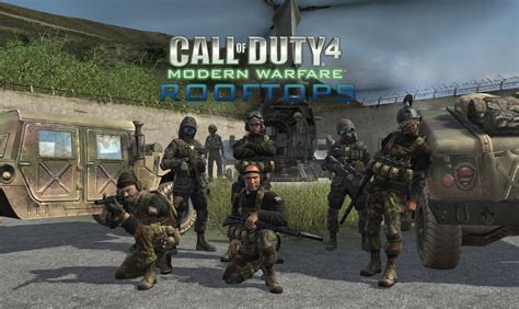 Cod4 Rooftops Campaign Mod For Call Of Duty 4 Modern Warfare Mod Db