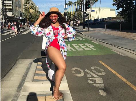 Wowza Phindile Gwala Parades Her African Curvy Bikini Bod In America