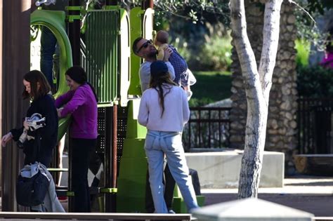 Jennifer Lawrence Visits The Park With Husband Cooke Maroney And Son Cy