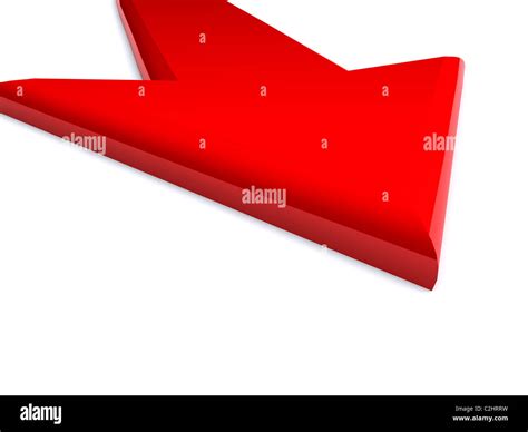 Red Pointer 3d Stock Photo Alamy