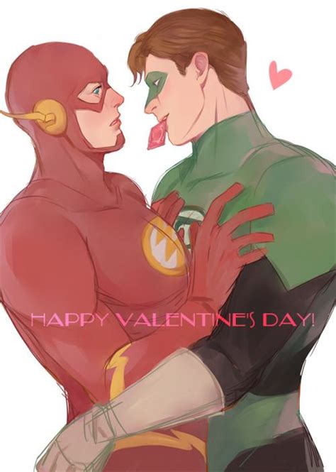 Dcu Hal Jordan X Barry Allen Halbarry Comics Love Marvel Dc