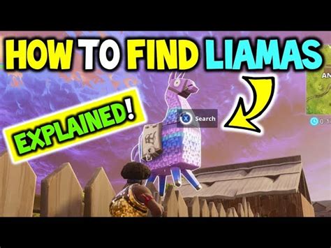 How To Find Supply Llama In Fortnite Supply Llama Found In Fortnite
