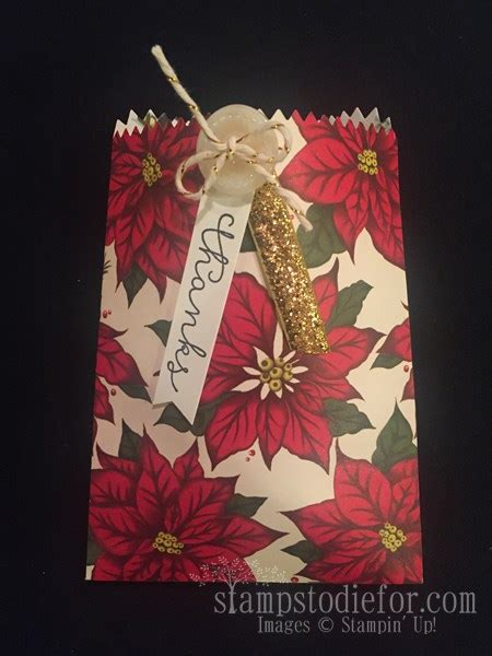 Stampin Up Cozy Christmas Treat Bags Stamps To Die For