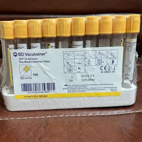 Bd Sst Gel Vacutainer For Clinical At Rs Piece In Delhi Id
