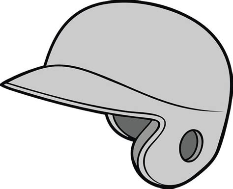 Baseball Helmet Drawing Free Download On Clipartmag