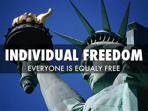 Individual Freedom