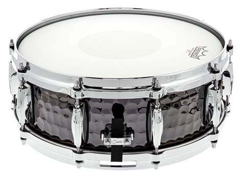 Gretsch Full Range 14x5in Hammered Black Steel Snare Drummers Only