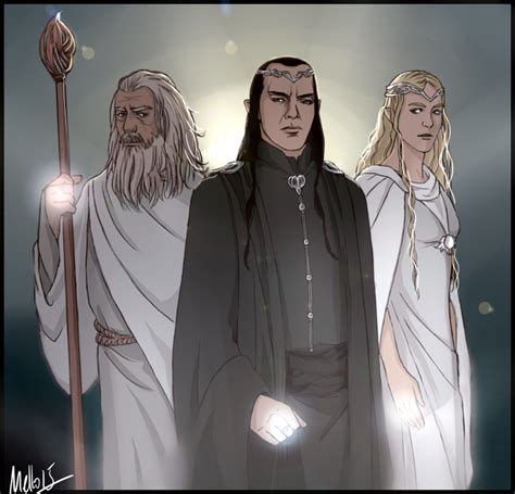 The Power Of The Three By Mellorianj On Deviantart Elven Woman