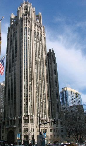 Another Angle Of Tribune Tower Tribune New York Skyline Skyline