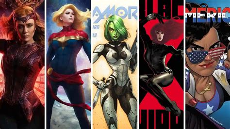 Top 10 Female Superheroes In The Marvel Cinematic Universe Mcu