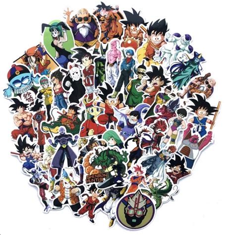 Other Dragon Ball Z Party Birthday Stickers T 10pc Poshmark