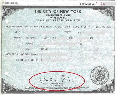 New York Apostilles For Birth Certificates Us Apostille Services