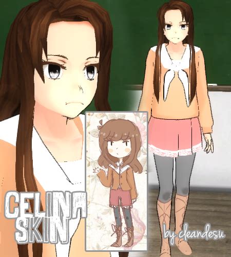 R Eq W Celina Skin For Yandere Simulator By Cleandesu On Deviantart