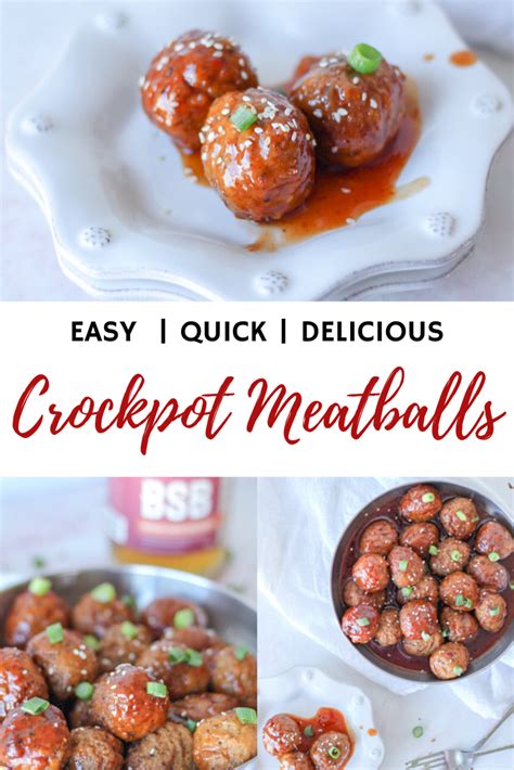 And it appeals to men, women, and children. Crockpot Bourbon Meatballs in 2020 | Homemade meatballs ...
