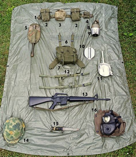 Us Field Equipment Formal Inspection Vietnam Era 1 Pistol Belt 2