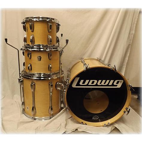Used Ludwig Classic Maple Drum Kit Natural Guitar Center