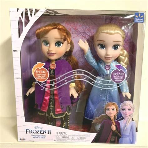 DISNEY FROZEN Elsa And Anna Singing Babes Interactive Doll Set PicClick