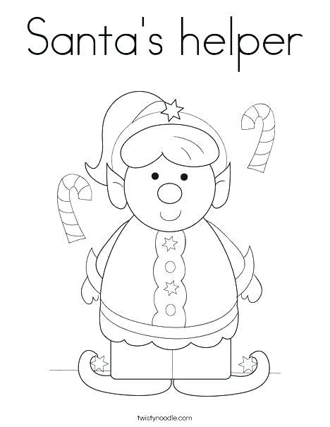 Buddy The Elf Coloring Pages At Free Printable