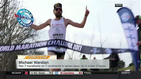 Mike Wardian World Record 7 Marathons In 7 Days On 7 Continents Youtube