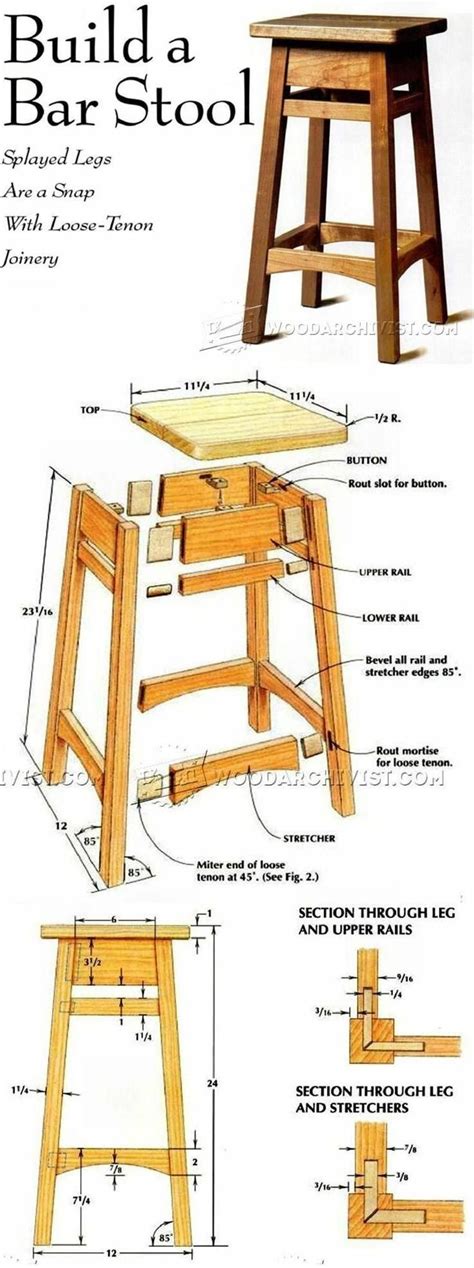 Awasome Wooden Bar Stool Design Plans For Today References Jac Stools
