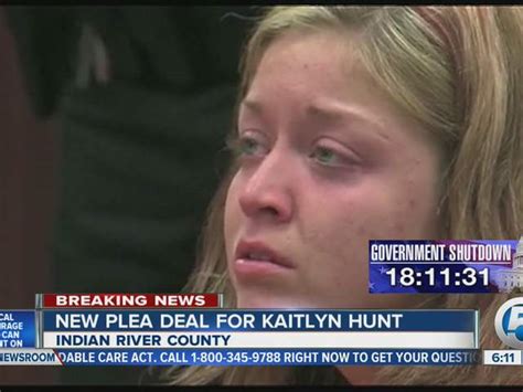 Kaitlyn Hunt Offered New Plea Deal