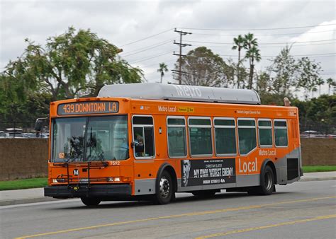 La Metro Bus Nabi Bus Of Los Angeles County Mta Near Lax So Cal