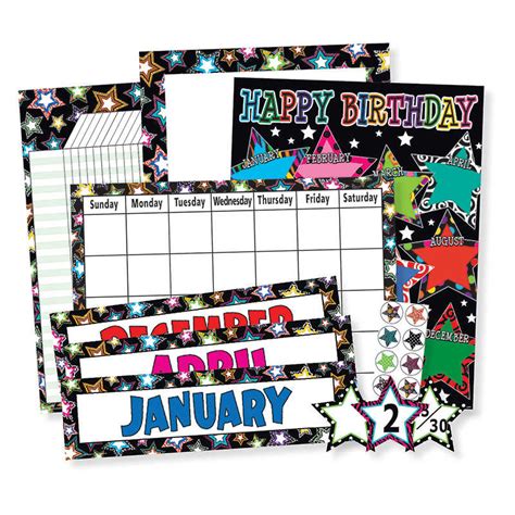 Teacher Created Resources Fancy Stars Classroom Pack Tcr9683