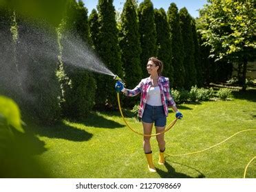 Woman Sprayed With Hose Images Stock Photos Vectors Shutterstock