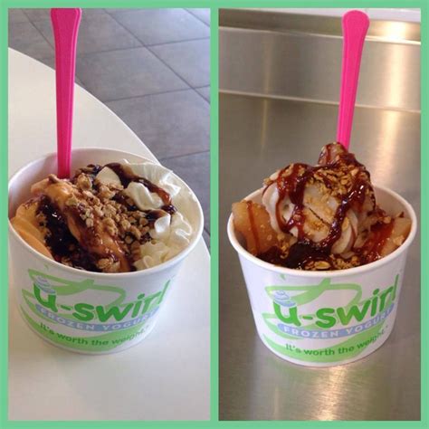 One For You And One For A Friend Get Yours At U Swirl Frozen Yogurt