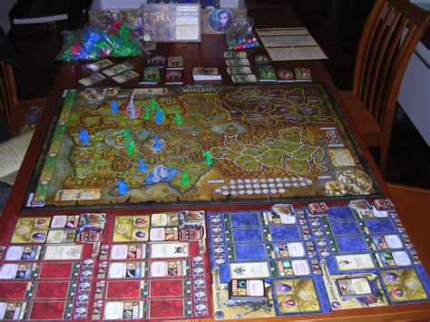 Wow Board Game Playing World Of Warcraft Board Game With