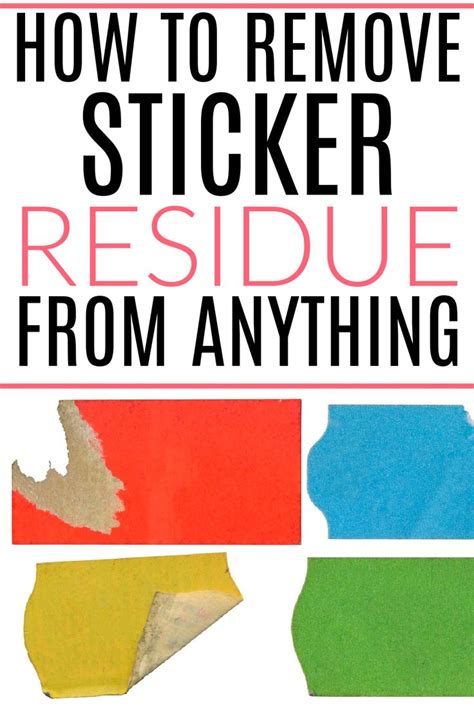 Dealing With Sticker Residue On Your Furniture Or Other Items Check