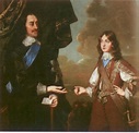England's King Charles I and his son, James II - Kings and Queens Photo ...