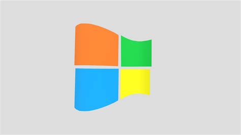 Windows Xp Logo Remake From 3d Warehouse Download Free 3d Model By