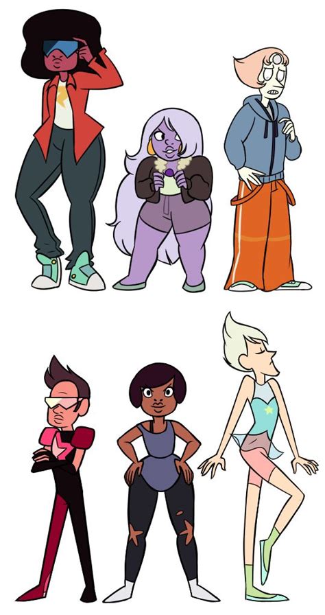 Gems And Cool Kids Clothes Swap By Jennypizzas Steven Universe