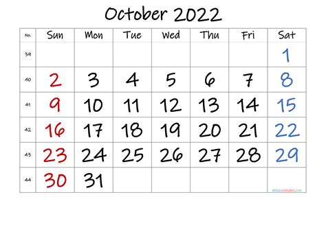 Dark Forest Month Calendar Free Printable October 2022 Calendar