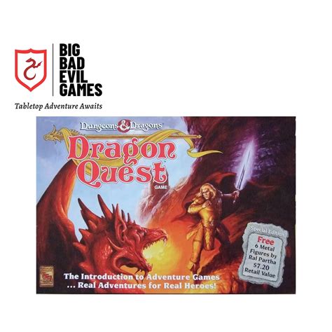Dungeons And Dragons Dragon Quest Game Rare Board Game From Tsr