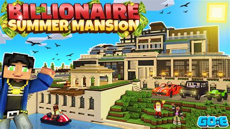 Billionaire Summer Mansion In Minecraft Marketplace Minecraft