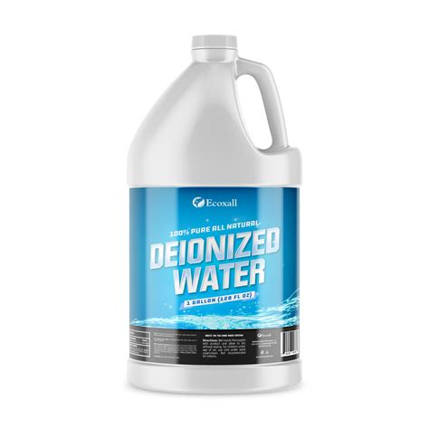Deionized Water Ecoxall Chemicals