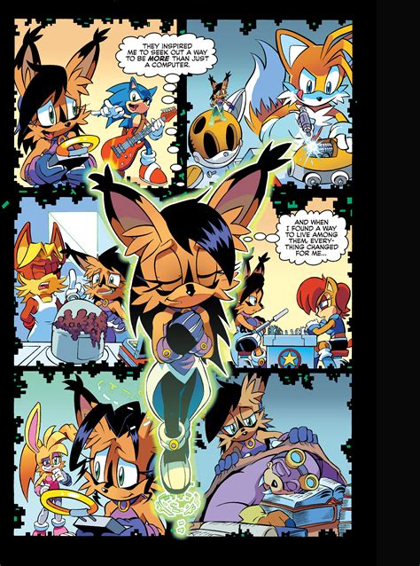 Sonic Comic Origins Nicole Sonic The Hedgehog Know Your Meme