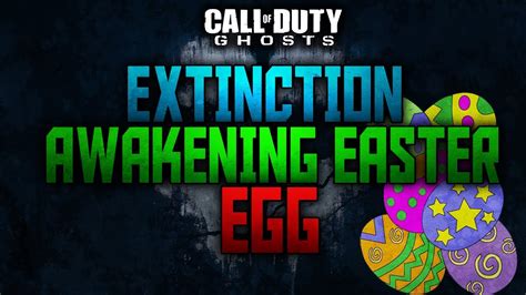 Call Of Duty Ghosts Extinction Awakening Easter Egg Youtube