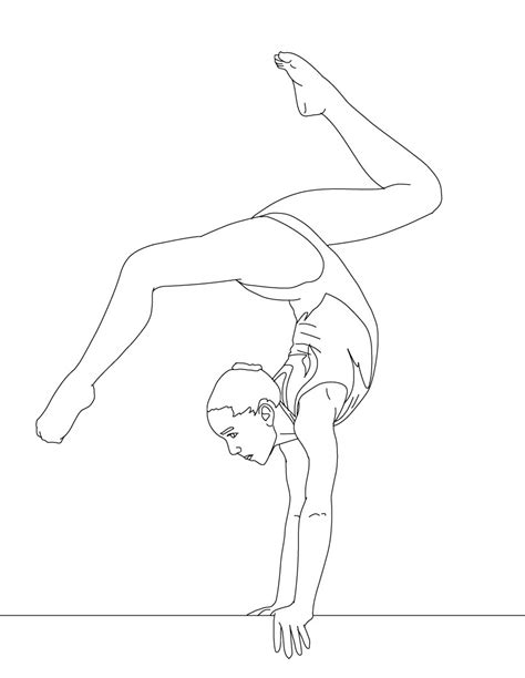 Llll➤ hundreds of printable gymnastics coloring pages and books. Free Printable Gymnastics Coloring Pages For Kids