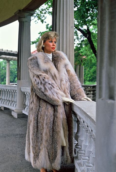 Lynx Fur Coat Fur Street Style Long Fur Coat Fur Coat
