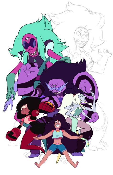 Gem Fusions Steven Universe Fusion Steven Universe Crystal Gems