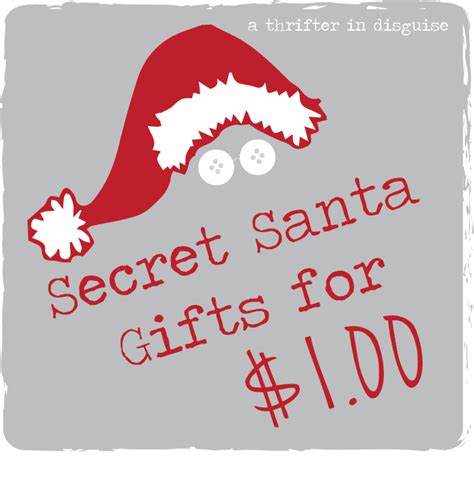 Sooo while 'secret santa' gift exchanges (or white elephant, or grab bag, or secret elf, whatever iteration you've decided on!) are all about having fun and keep reading for the best secret santa gifts to give in 2020. A Thrifter in Disguise: Secret Santa Saturday: Not Your ...