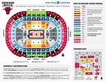 United Center Seating Diagram and Parking | Chicago Bulls