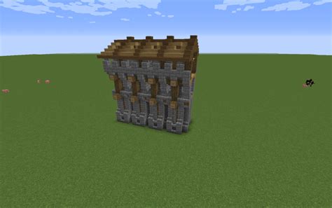 Castle Walls Minecraft Schematic