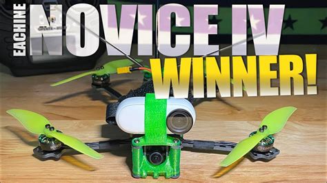 Eachine Novice 4 Rtf Winner August 2021 Drone News Youtube